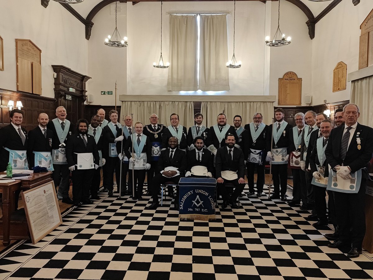 SU Lodge 767 (@sulodge767) on Twitter photo Fantastic day of meetings The day started <a href="/Ravenscroft418/">Ravenscroft Chapter Rose Croix 418</a> our partner order Then followed <a href="/SULodge767/">SU Lodge 767</a> a passing, the lodge was called off then on & a 2x initiation, presence of RW Dick Knifton DepPGM Then Mimram 4818 raised our brother <a href="/pglherts/">Hertfordshire Freemasons</a> <a href="/UGLE_UniScheme/">Universities Scheme</a> <a href="/FHLightBlueClub/">FHLBC</a> Fantastic day of meetings The day started <a href="/Ravenscroft418/">Ravenscroft Chapter Rose Croix 418</a> our partner order Then followed <a href="/SULodge767/">SU Lodge 767</a> a passing, the lodge was called off then on & a 2x initiation, presence of RW Dick Knifton DepPGM Then Mimram 4818 raised our brother <a href="/pglherts/">Hertfordshire Freemasons</a> <a href="/UGLE_UniScheme/">Universities Scheme</a> <a href="/FHLightBlueClub/">FHLBC</a>