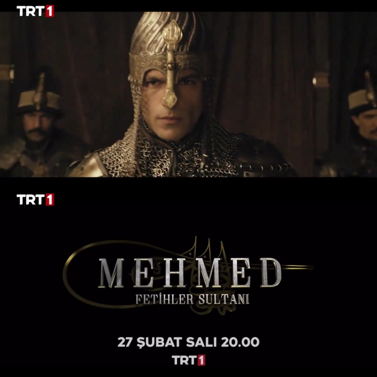 DiziciBagyan's tweet photo. Başrolünde Serkan Çayoğlu'nun olduğu #MehmedFetihlerSultanı 27 Şubat Salı akşamı Trt 1'de başlıyor 💥 https://t.co/rxbUiHteyp