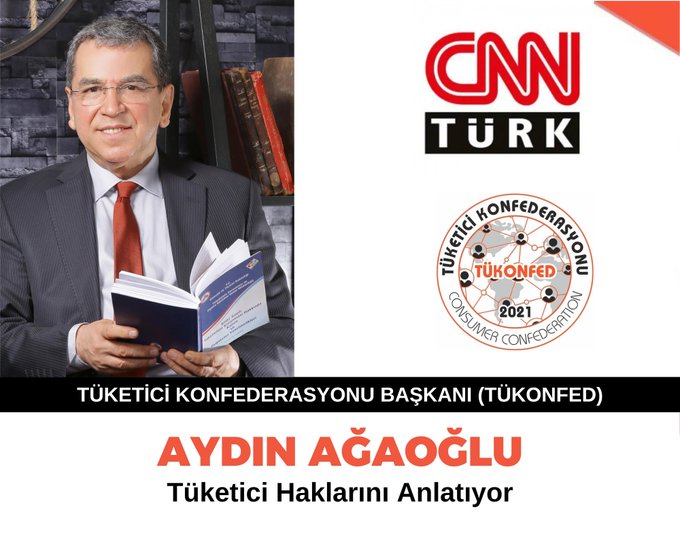 Başkanımız @aydinagaoglu bugün @cnnturk tv saat 15 bülteninde, özel okul ücretleri ve velilerin haklarıyla ilgili açıklamalarda bulunacak. @tukonfed @TuketiciBasvuru