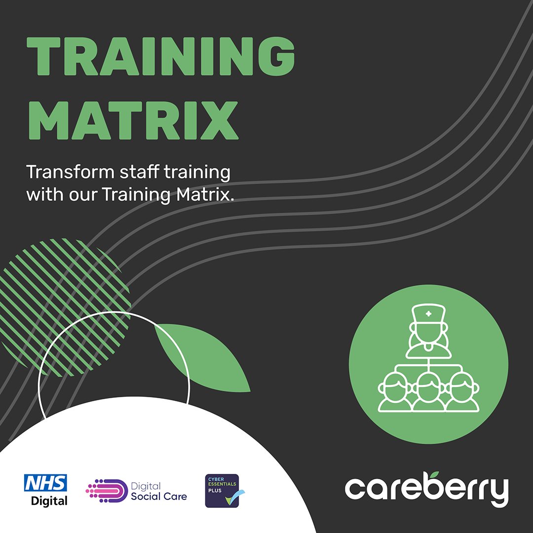 Training Made Easy Transform staff training with our Training Matrix. 📚 Request a free demo at careberry.com. 📈 Skill Development 🎓 Continuous Learning 💪 Staff Empowerment #EasyTraining #CareberryDevelopment