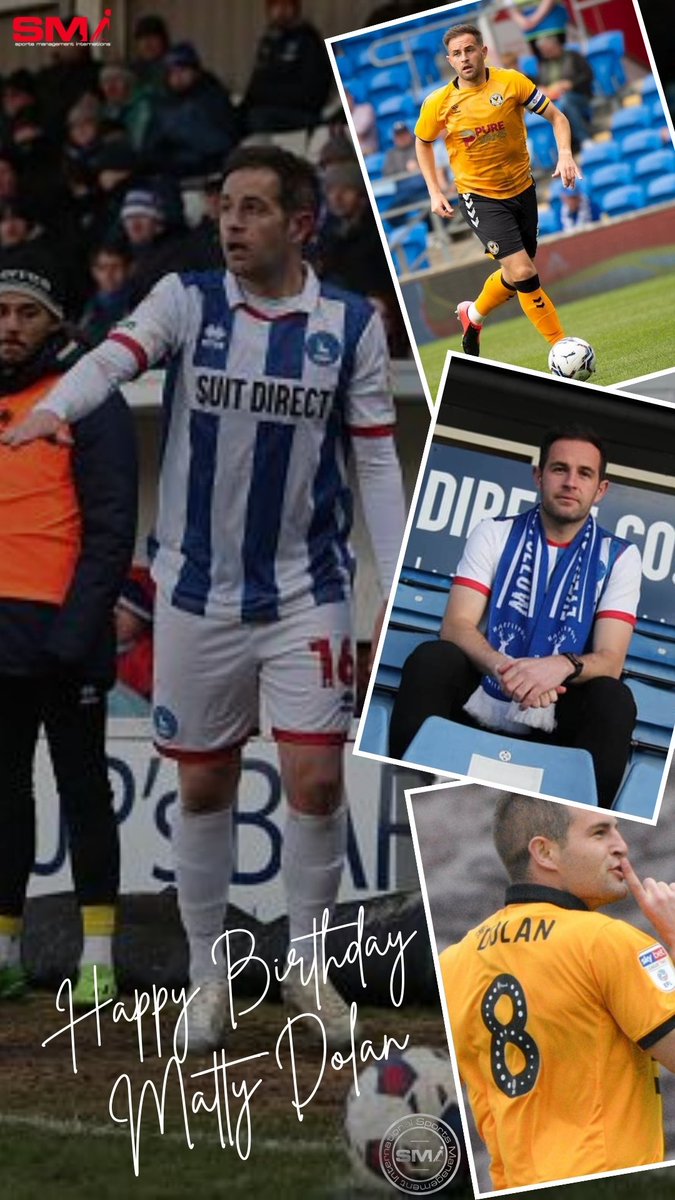 SMi_World's tweet photo. Massive happy birthday #MattyDolan 🙌🏼 Have a great day Matty from everyone at the @smi_world family ❤️ @Official_HUFC https://t.co/u9yWbEV2Vd