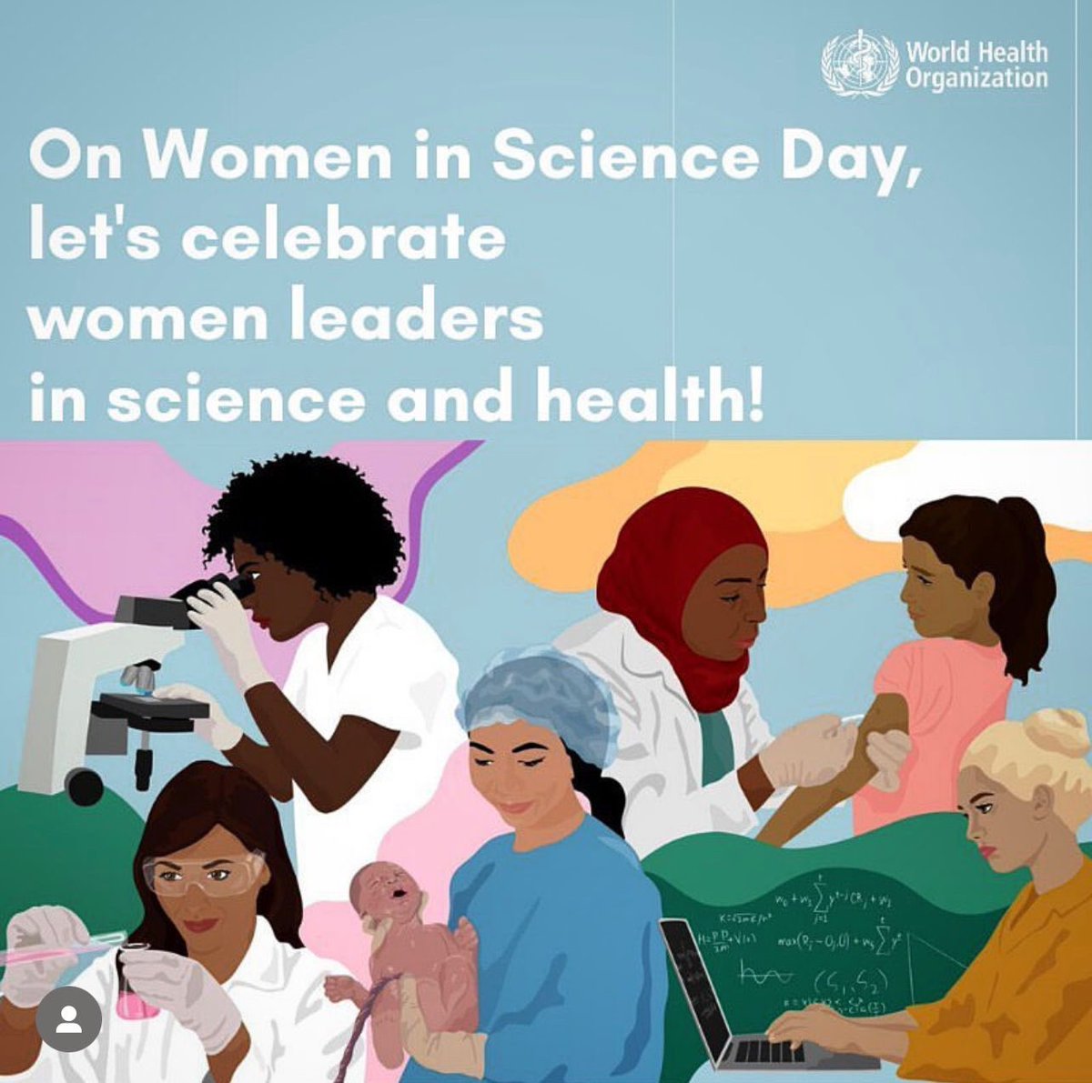 Tedros Adhanom Ghebreyesus (@drtedros) on Twitter photo Female scientists have contributed enormously to global public health and medicine.
On International Day of Women and Girls in Science, I reinforce <a href="/WHO/">World Health Organization (WHO)</a>ās
commitment to full and equal participation of women and
girls in health science and health leadership to achieve Female scientists have contributed enormously to global public health and medicine.
On International Day of Women and Girls in Science, I reinforce <a href="/WHO/">World Health Organization (WHO)</a>ās
commitment to full and equal participation of women and
girls in health science and health leadership to achieve