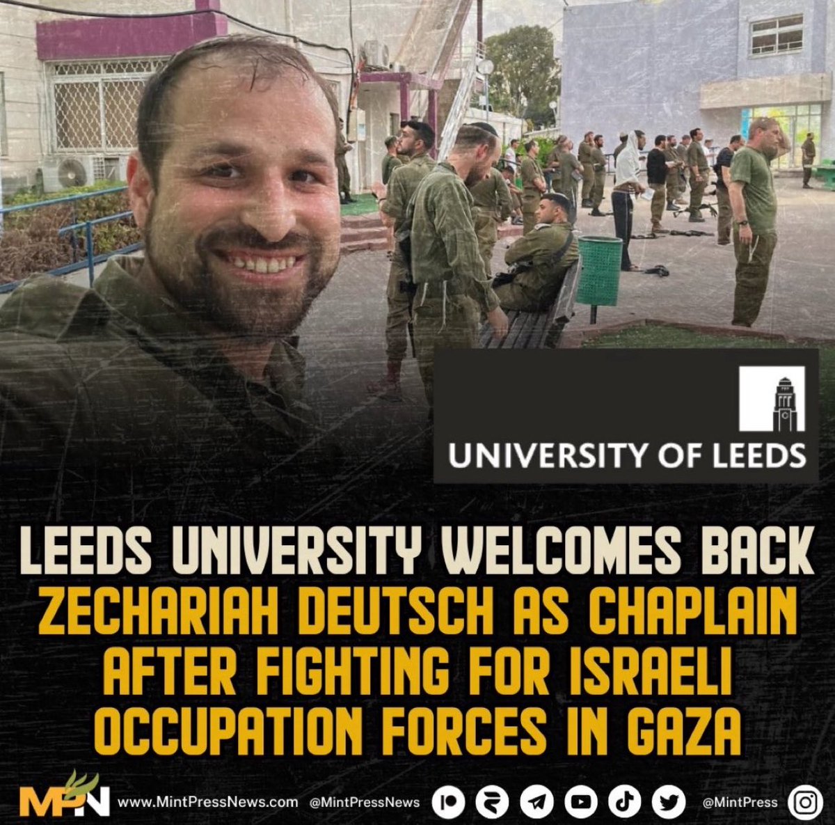 I think we need to petition government to bring home Shamima Begum. If Zechariah Deutsch can go as an adult and be a part of genocidal forces, responsible for murdering children, to Palestine and return, Begum groomed as a child, should be allowed home.