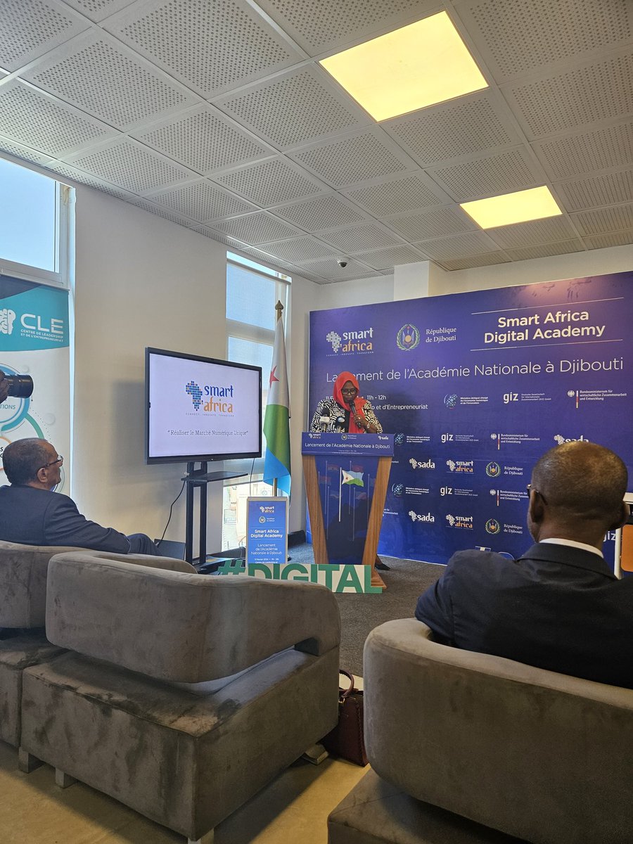 AbdallahIog's tweet image. Lancement de l'académie Nationale à Djibouti 
#SmartAfricaDigitalAcademy
#SADA
#MDENI 
#SmartTalent
