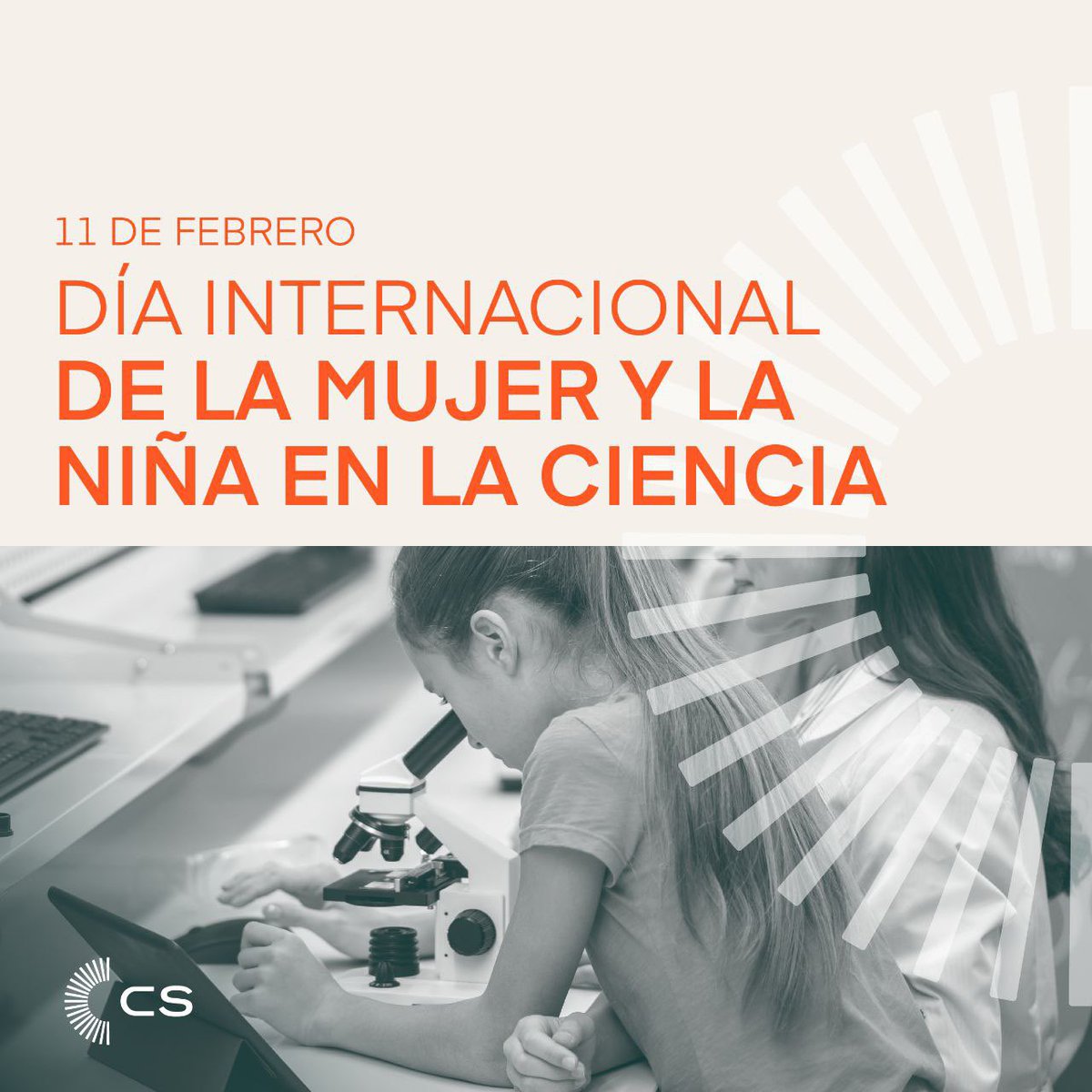 CS_Madrid's tweet photo. Innovación, fuerza, determinación, coraje y un futuro mejor! 

#DíaInternacionalDeLaMujerYLaNiñaEnLaCiencia https://t.co/AmJ9v69DxI