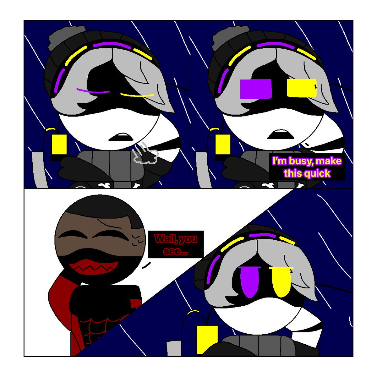 glitxhcreatr's tweet photo. “An Unexpected Reunion” Pt. 69-72
#MurderDrones #Marvel #FandomGods #comic https://t.co/RRftuJSUXL