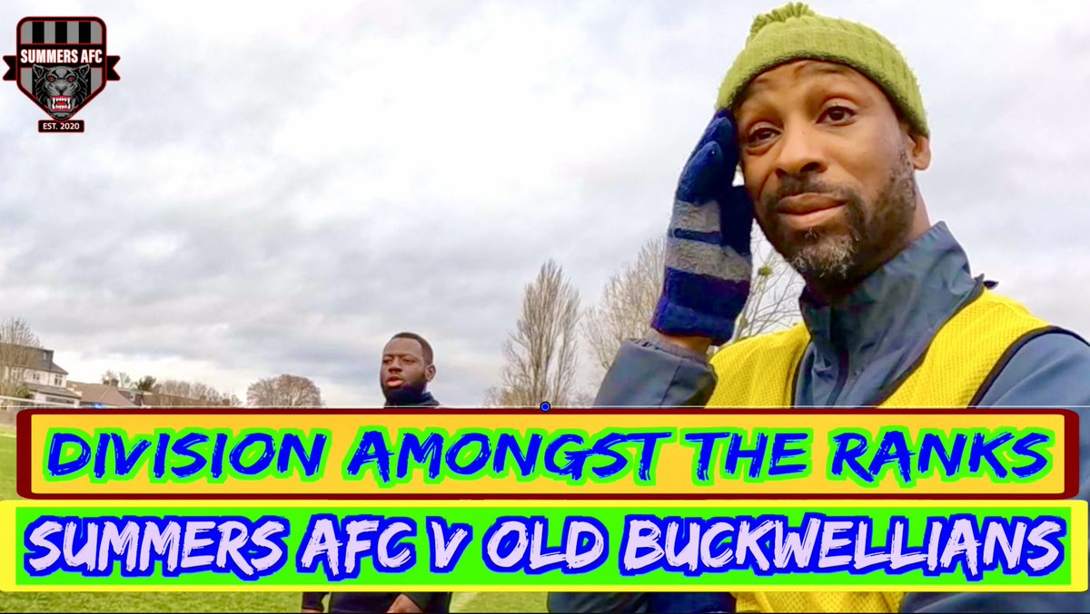 Brand New Episode Out Now👍

<a href="/EssexVetsLeague/">Essex Vets League</a> <a href="/EssexAllianceFL/">Essex Alliance FL</a> <a href="/theamfootballer/">Tobrisec</a>

S4 Ep20 | DIVISION AMONGST THE RANKS!! | SummersAFC v Old Buckwellians |... youtu.be/4MCDlwNRimE?si… via <a href="/YouTube/">YouTube</a>