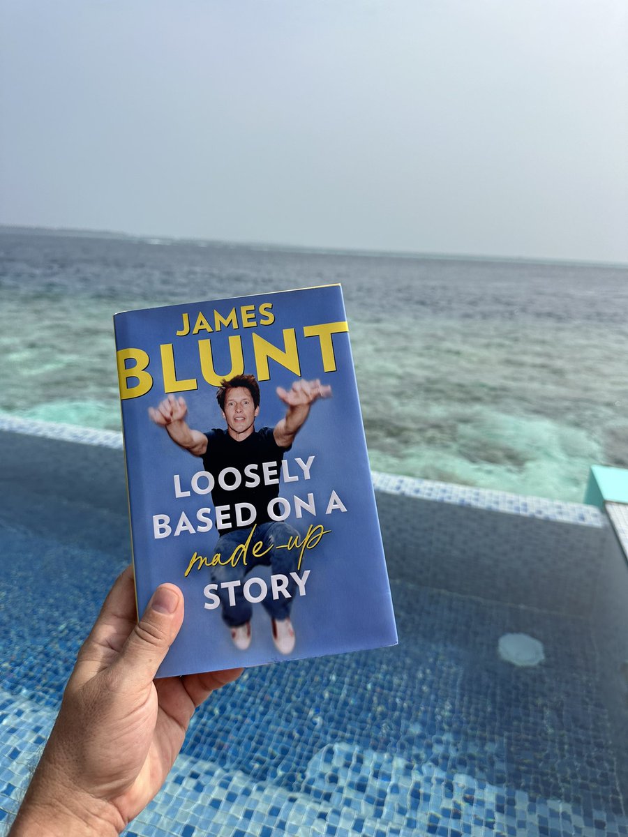So today I will be slipping into @JamesBlunt here in the #maldives @lilybeachresort not words I ever thought I’d be saying 👀