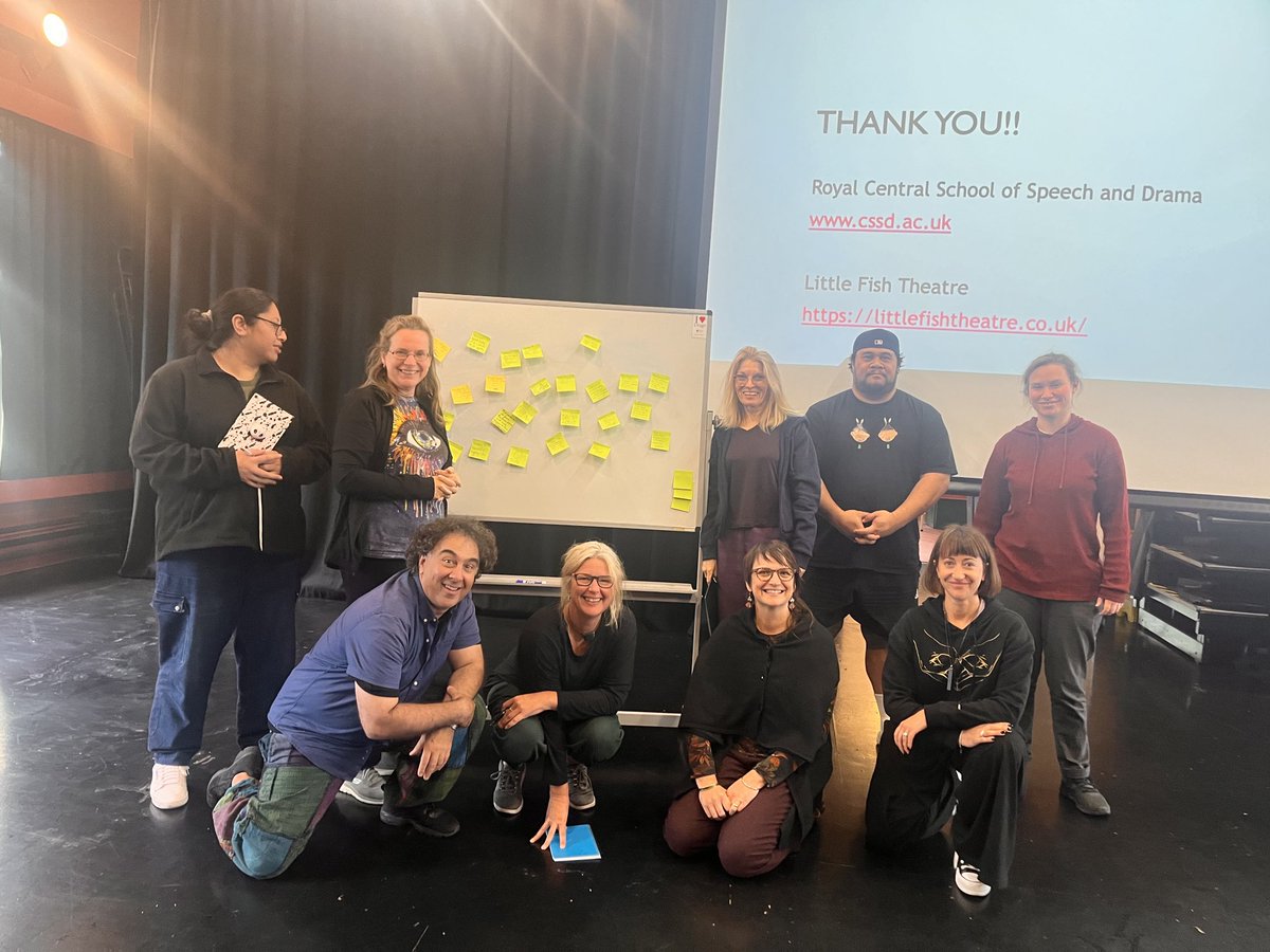 Amanda Stuart Fisher (@amandastuartfis) on Twitter photo Spent a wonderful afternoon with this fantastic group of teachers and actors today in Dunedin, New Zealand- exploring applied theatre and the work of <a href="/littlefishtheat/">Little Fish Theatre</a> <a href="/CSSDLondon/">Central</a> <a href="/CSSD_Research/">Research@Central</a> !! Spent a wonderful afternoon with this fantastic group of teachers and actors today in Dunedin, New Zealand- exploring applied theatre and the work of <a href="/littlefishtheat/">Little Fish Theatre</a> <a href="/CSSDLondon/">Central</a> <a href="/CSSD_Research/">Research@Central</a> !!