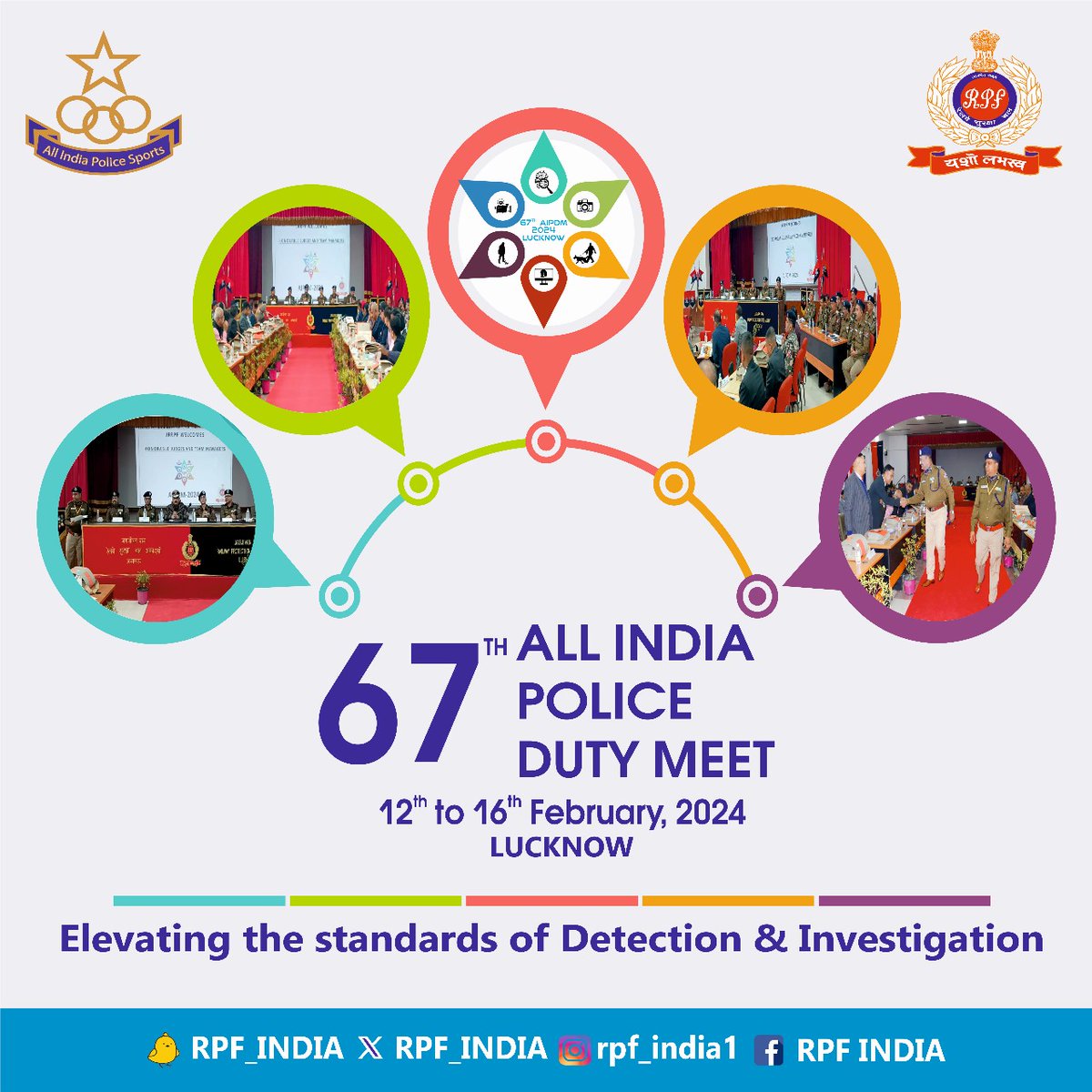Excitement fills the air as we kick off the eagerly anticipated #67thAIPDM hosted by @RPF_INDIA in Lucknow with the team managers clinic today! Join us for a jubilant celebration. #AIPDM #RPFIndia #LawEnforcement #Collaboration #SafetyFirst #EventKickoff #DetectAndInvestigate