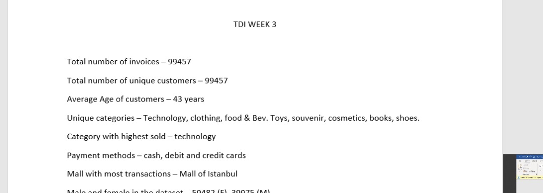 TSheyin's tweet photo. Good morning! For week 3, here's some solution to the dataset provided.
#TDI #Community2 https://t.co/Txdhzz9Mx0
