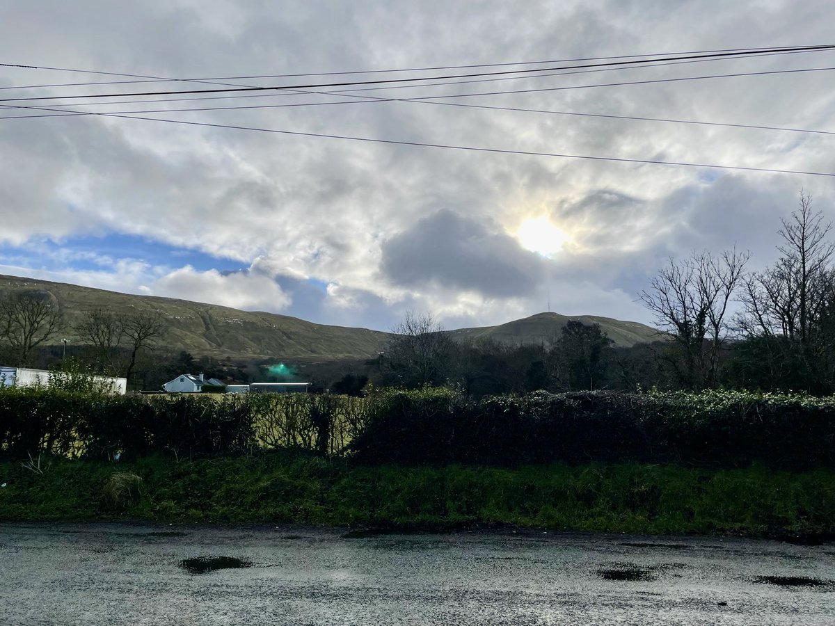 Getting my latte to go this morning with this view #Leitrim #GleniffCoffeeKart