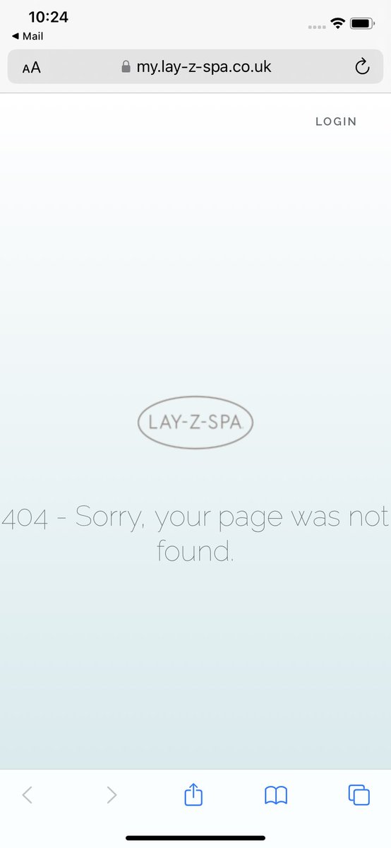 williamlidstone's tweet photo. @layzspa there’s no way to reset passwords - always goes to a 404 error - super frustrating. How do I login if this is broken? https://t.co/G3WnVipCDo