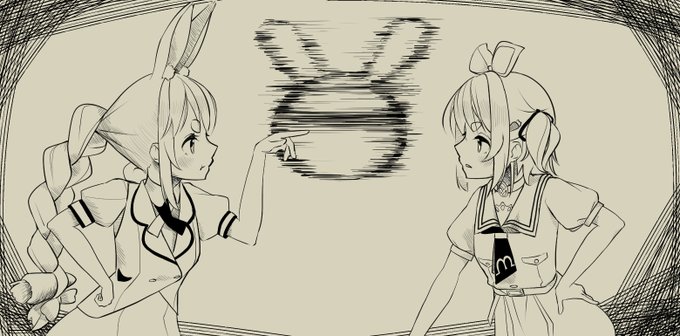 どっちが好きなのよ
#ぺこらーと 