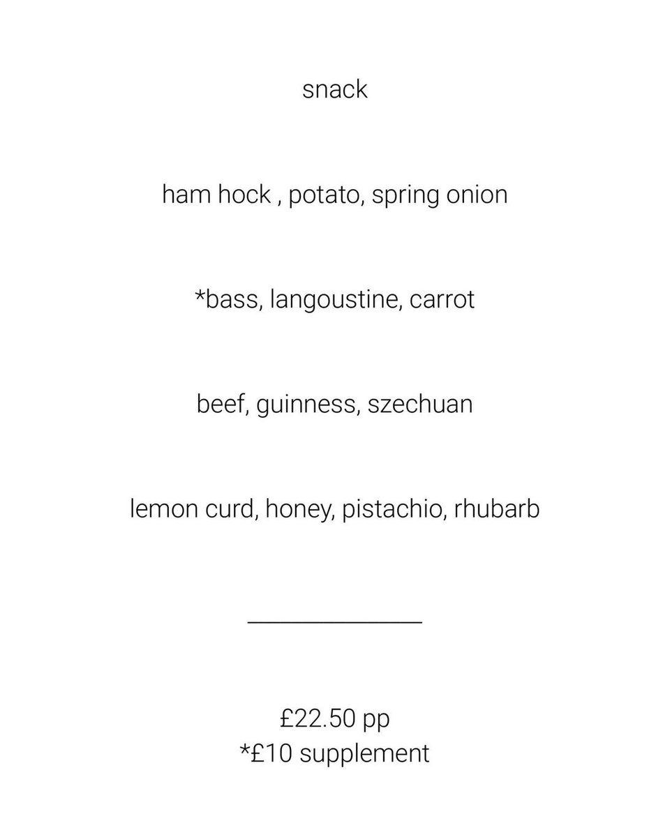 our next menu.

Available 28th february to 30th march