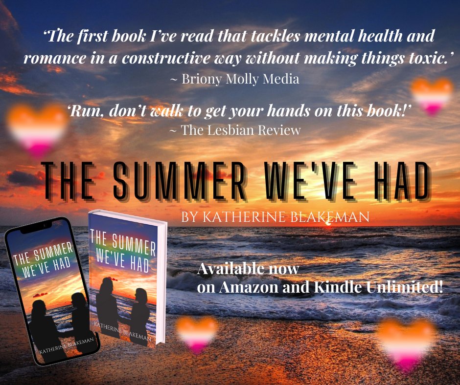 I've been so focused on #SapphicFictionFebruary that I've kinda forgotten to promote my own stuff. So here's your reminder that my sunny Sapphic romance, The Summer We've Had, is available worldwide on Amazon and KU, and it comes highly recommended!

mybook.to/thesummerweveh…
