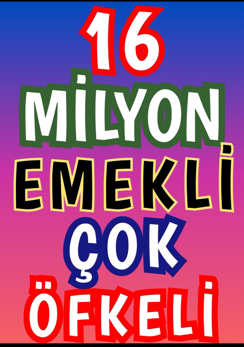 📌Diyanet 2024 fitre miktarını %88 artırmış ve 70 liradan 130 liraya çıkarmış.
📌 Diyanet bile TÜİK rakamlarının yalan olduğunu biliyor iyimi
📌 Bazı emekliler hala ;

BİZE NEDEN %49.25  Oranında zam verildi diye SORGULAMIYOR...🗣📢

#16MilyonEmekliÇokÖfkeli 

<a href="/Akparti/">AK Parti</a> <a href="/EbruBaki/">Ebru Baki</a>