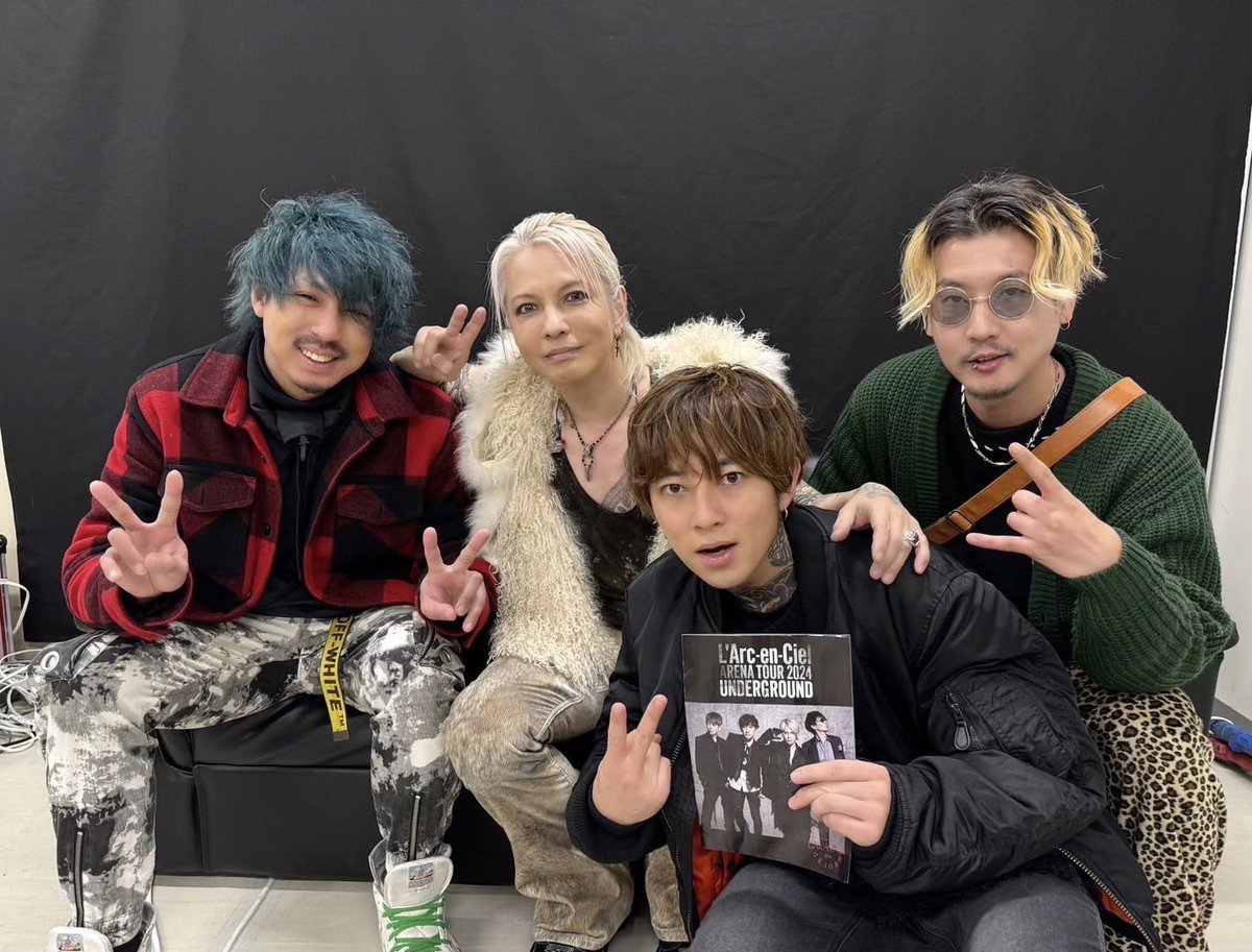 L'Arc〜en〜CielのUNDERGROUND観に行かせていただきました。 最早