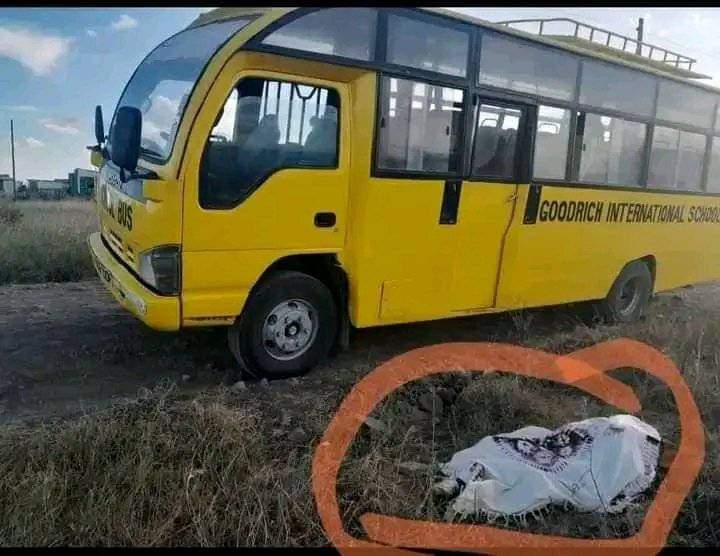kaytwambui's tweet photo. ..scene of the accident. Also kindly share this post until we get closure of what might have transpired. Thank you. God bless

#JusticeforBabyLiam
#GoodrichInternationalSchoolKatani

@Mercy Nelima https://t.co/MM79v0hiR5
