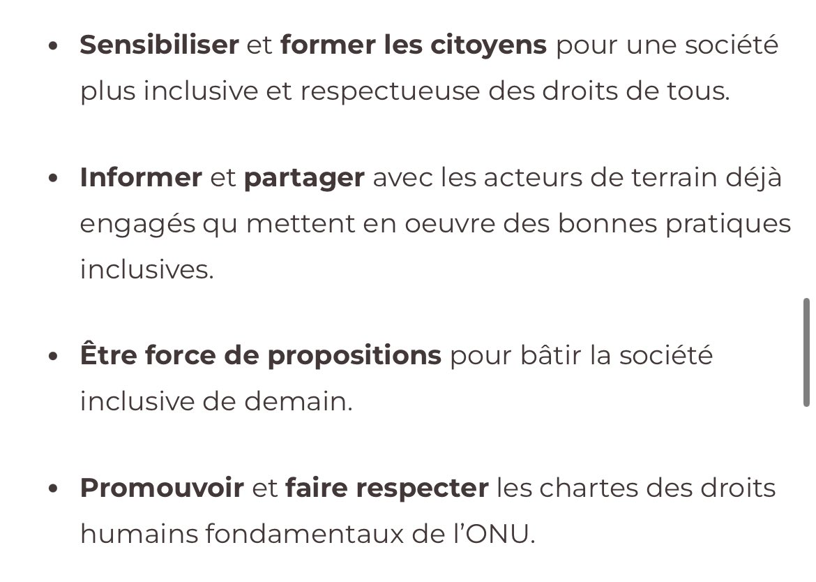 InclusionENS's tweet image. Découvrez le nouveau site internet de l’@InclusionENS
💻 inclusionensemble.fr
🔵Sensibiliser et former les citoyens
🔵Partager avec les acteurs de terrain
🔵Être force de propositions
🔵Promouvoir et faire respecter les chartes des droits humains fondamentaux de l’@ONU_fr