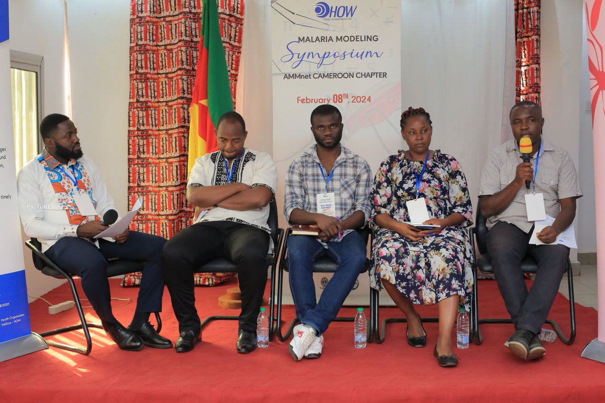 IvanMisonge's tweet photo. Malaria Modelling symposium in Cameroon. 1st of its kind organized by @HealthOrganisa4 together with @AMMnetwork, @CameroonPamca  and @cam_crid . An enriching opportunity for participants as they learnt much about modelling and as tool for decision making. https://t.co/OzBi3JKYFX