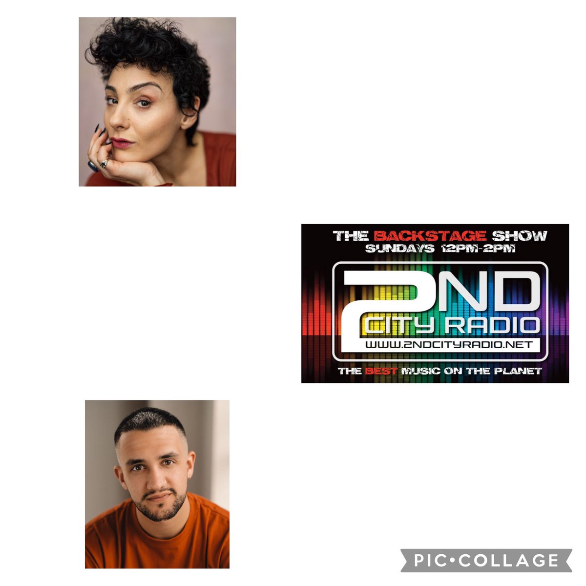 Live from 12pm today #Backstage @SECONDCITYRADIO with guests @lil_Pacho @VixHamBarritt plus the latest theatre news & some fine music. Join us at 2ndcityradio.net #theatre @About_GracePR @franticassembly @arabellanr @broncobillyshow @CharingCrossThr #musicaltheatre