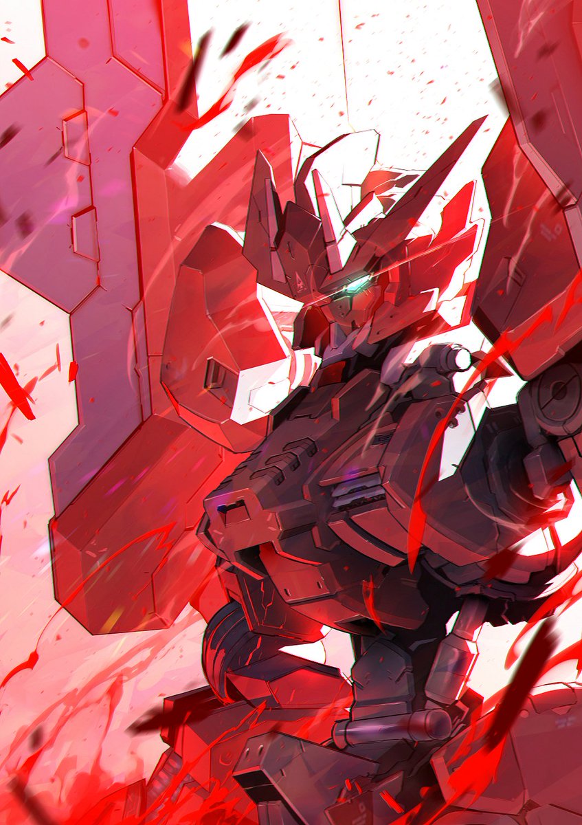 mecha robot v-fin no humans solo mobile suit science fiction  illustration images