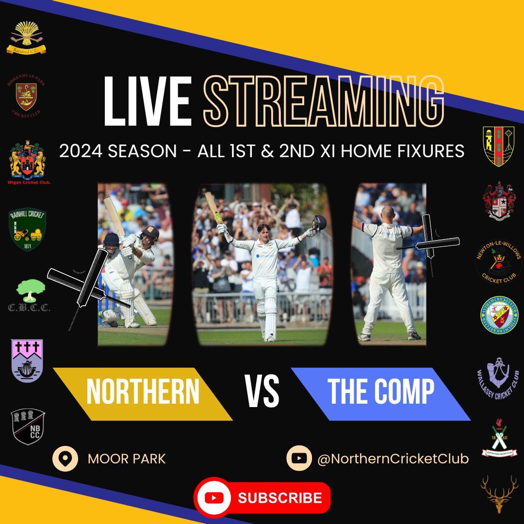 The 2024 season will see us stream all home fixtures LIVE via our YouTube channel! Why not head over there now, Like &amp; Subscribe so you don't  miss a minute of our campaign! If you are interested in sponsoring our streaming service, get in touch! 🏏 🎬   buff.ly/42R3J8l