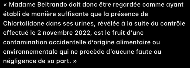 vincentgaudin's tweet photo. #AffaireStian.
Marianne Beltrando (championne de BMX), contrôlée positive à la mm substance que Stian, a finalement pu montrer qu'il s'agissait d'une contamination accidentelle.
https://t.co/odnBpq6KV7
Reste pour Stian à prouver la même chose, s'il le peut.
#TrailRunning via @FerrariUgo1