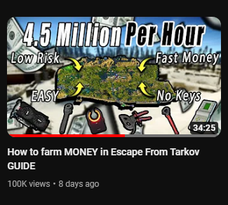 GAWD_fps's tweet photo. Thank you all for this. 100k views in 8 days. Never thought something like this could have happened. For all those who hit that like button and commented. Appreciate it. 😇😇😇
#eft #tarkov #EscapefromTarkov https://t.co/HZq5HqYgf0