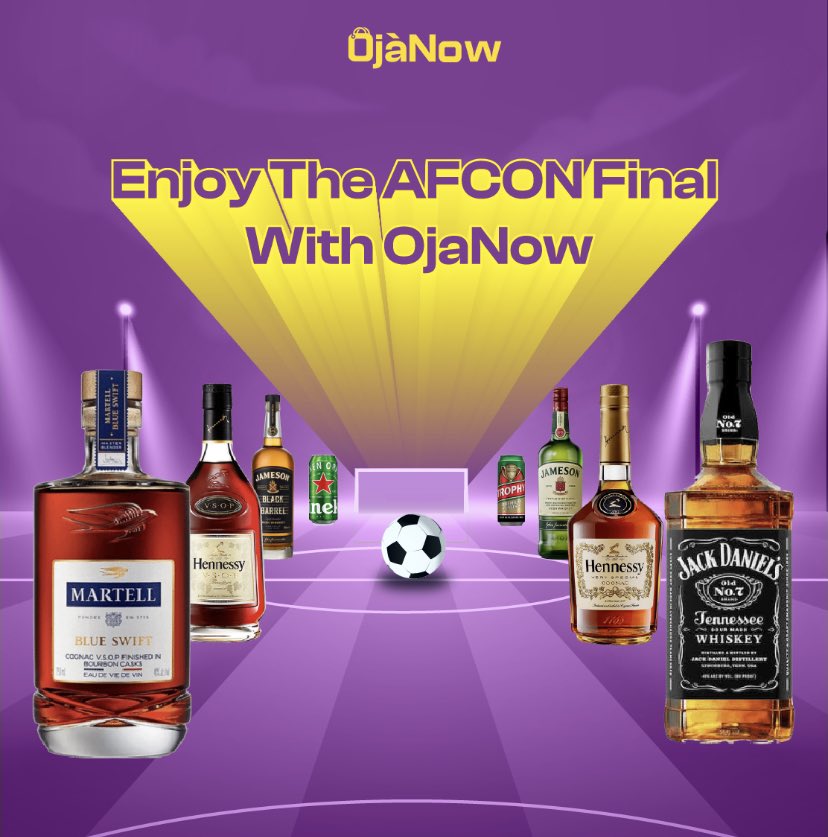 ojanowapp's tweet photo. Enjoy the thrill of AFCON without missing a beat. Order your game day snacks and essentials for a winning celebration! ⚽📲
#OjaNow #AFCON #footballnigeria https://t.co/phVOey2tk8