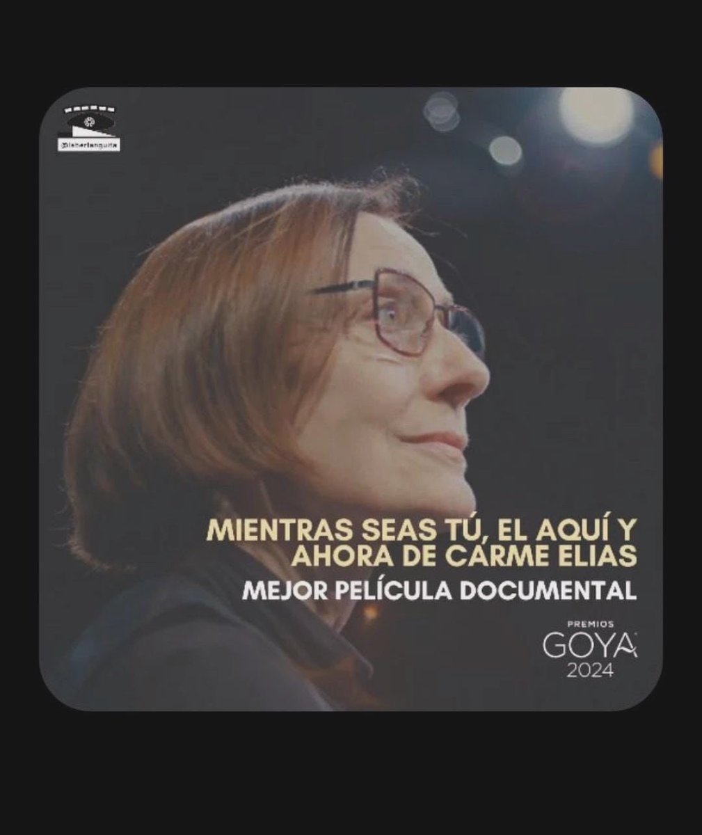 CulturaQdP's tweet image. ￼🎉Una empresa de @quartdepoblet 
ha participat en un documental que ha guanyat un #goya 🔊Es tracta d’#interpunct dedicada a les traduccions i accessibilitat de treballs audiovisuals. ▶️ El segell quarter s'ha vist en “Mentre siguis tu” de Claudia Pinto #quartescultura