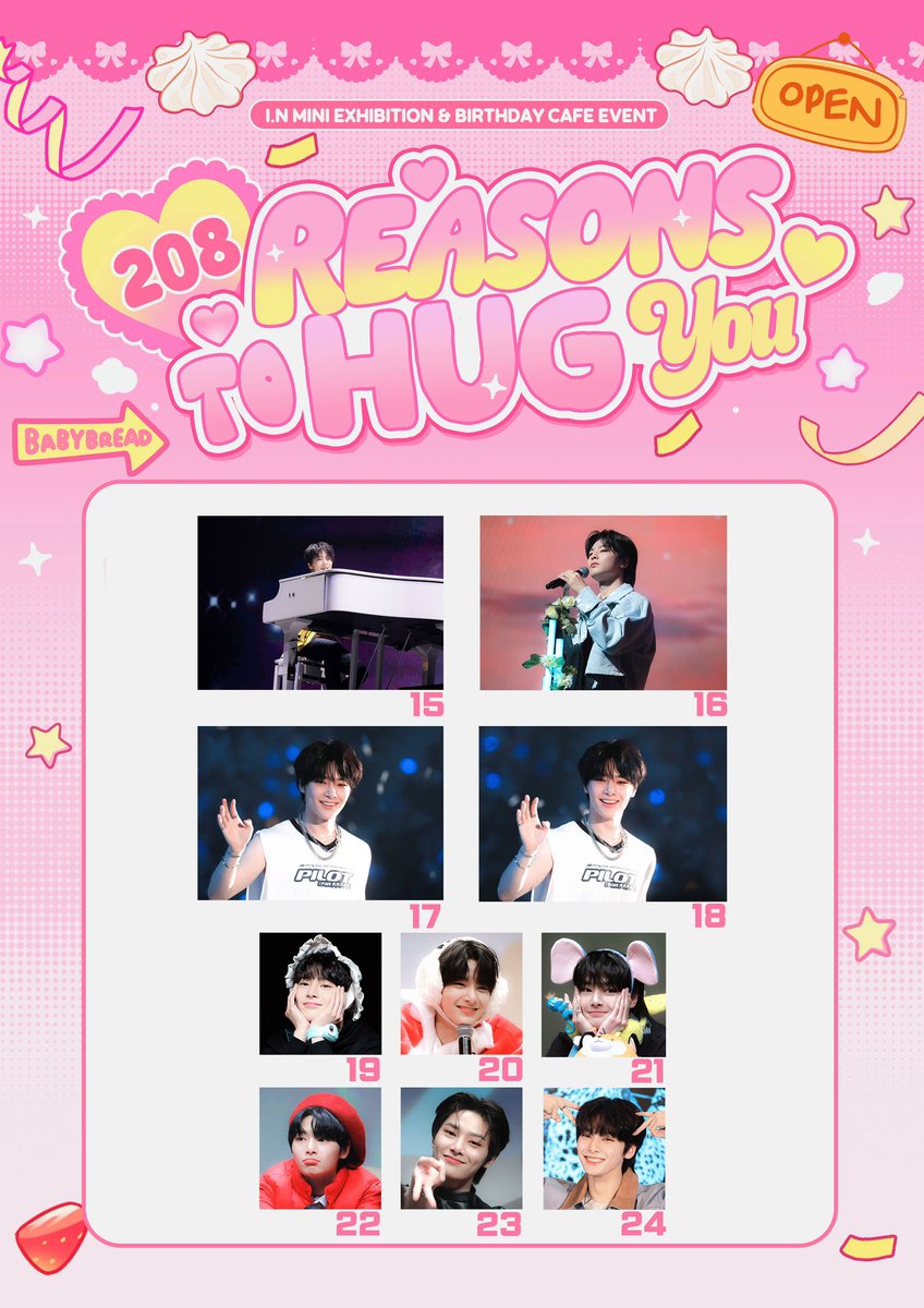 ＊꙳⁎٭*¤꙳
𝟐𝟎𝟖 𝐫𝐞𝐚𝐬𝐨𝐧𝐬 𝐭𝐨 𝐡𝐮𝐠 𝐲𝐨𝐮

굿즈&amp;액자 통판
~2/18

굿즈 bit.ly/49nuqTU
액자 bit.ly/4bvbaFW