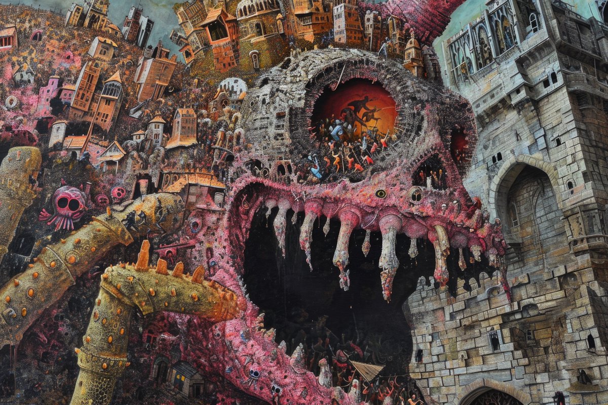 akashitez's tweet photo. "HOBBES LEVIATHAN #89" by Ira Greenberg
Generative AI collection, 1/1/110 #EmProps https://t.co/dTNyAygGJF
