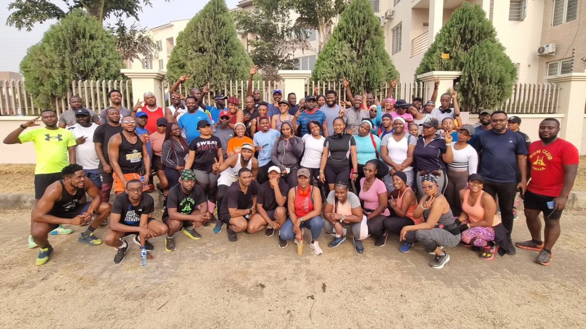 RunClubAbuja's tweet photo. We Run Abuja
We Run Lagos
We Run The World
#RunClubAbuja #WeRunAbuja #Runners #RunnersClub #Fitness https://t.co/UzBzvyPB4j