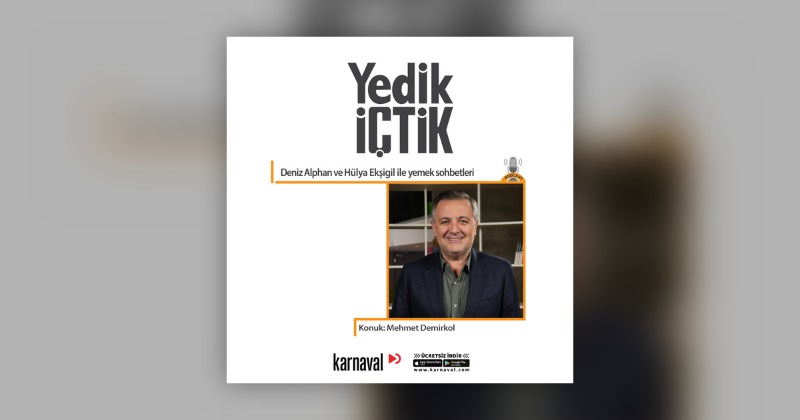 kapsulbulten's tweet photo. #KapsülÖneriyor 👌 Deniz Alphan ve Hülya Ekşigil’in gastronomi podcasti ‘Yedik İçtik’ bölümü: ‘Mehmet Demirkol’
@dalphan @mehmetdemirkolb