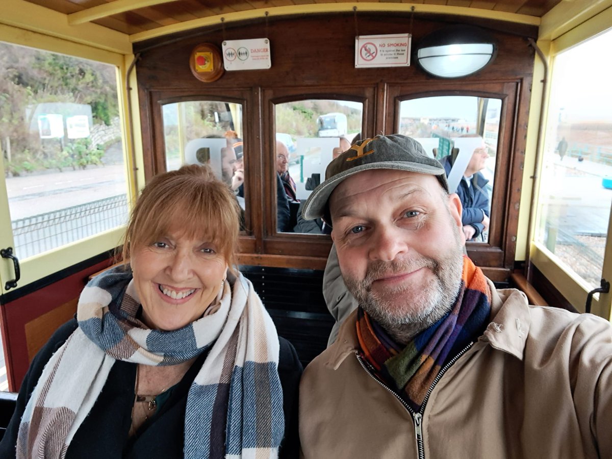 trainwife1's tweet photo. Fabulous day as guests of the Volks Electric Railway, Brighton who then went on to win Railway of the Year at the @HRA_UK Awards! https://t.co/vkffuB99MG