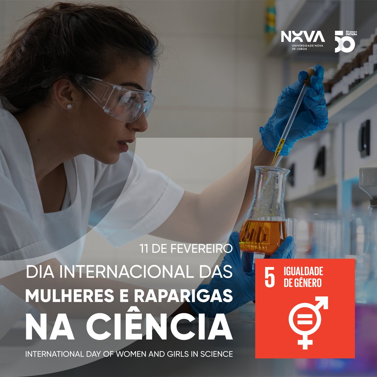 No #DiaInternacionalDasMulheresERaparigasNaCiencia, a NOVA destaca a importância da igualdade de género e reforça o seu compromisso em promover a visibilidade das conquistas das mulheres na ciência. Descubra os projetos NOVA aqui: vist.ly/33qy6