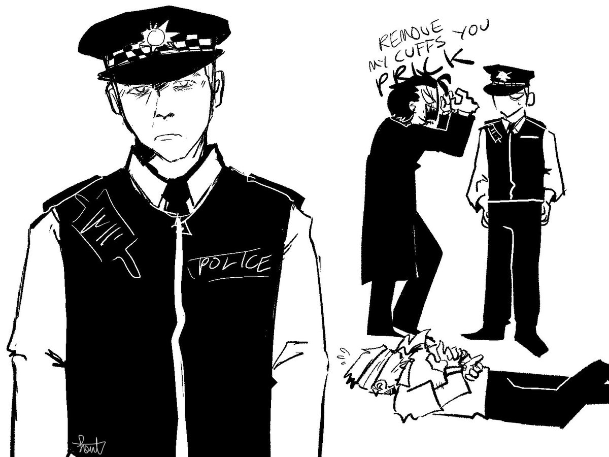 FOWL_0620's tweet photo. Yayyy more Nicholas angel fanart (I’m going crazy)
#hotfuzz #nicholasangel #cornettotrilogy #art https://t.co/dHYmdoKs6r