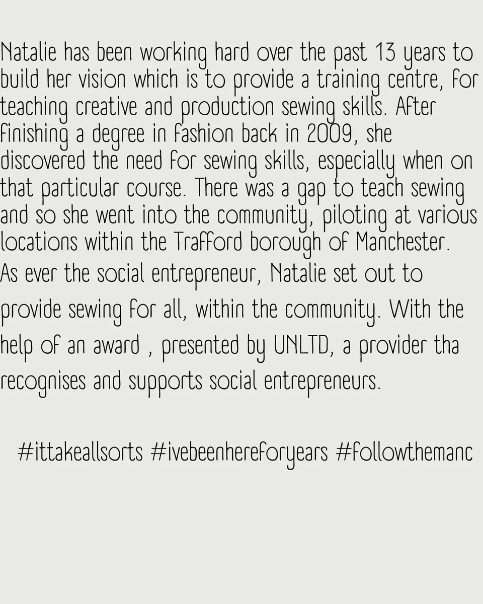 manckmade's tweet image. 🙌🏼🐝💖
#ukmanufacturing #socialentrepreneur #sewing #Training #manchester #mancmadeltd