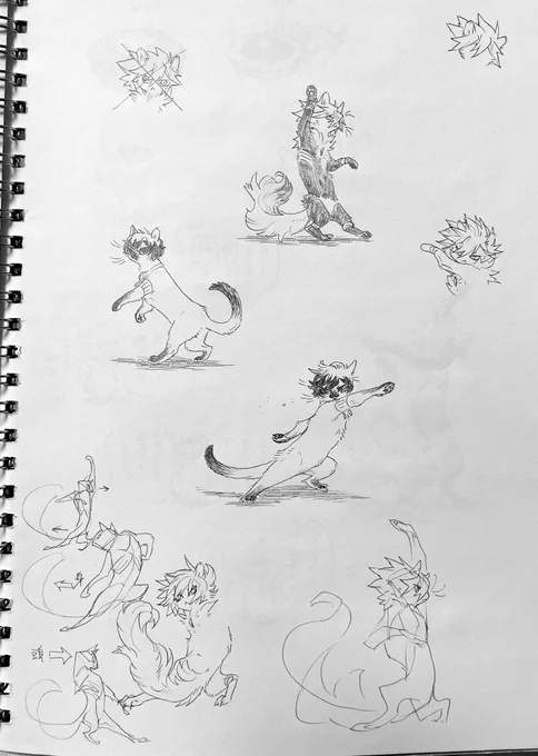 ボリウッドダンスの回(過去の省エネ獣化で描いた、たぶん…)の、ボツ絵とか動きどうしようかな〜のメモ

カルナだけ別のページに採用ポーズあった 