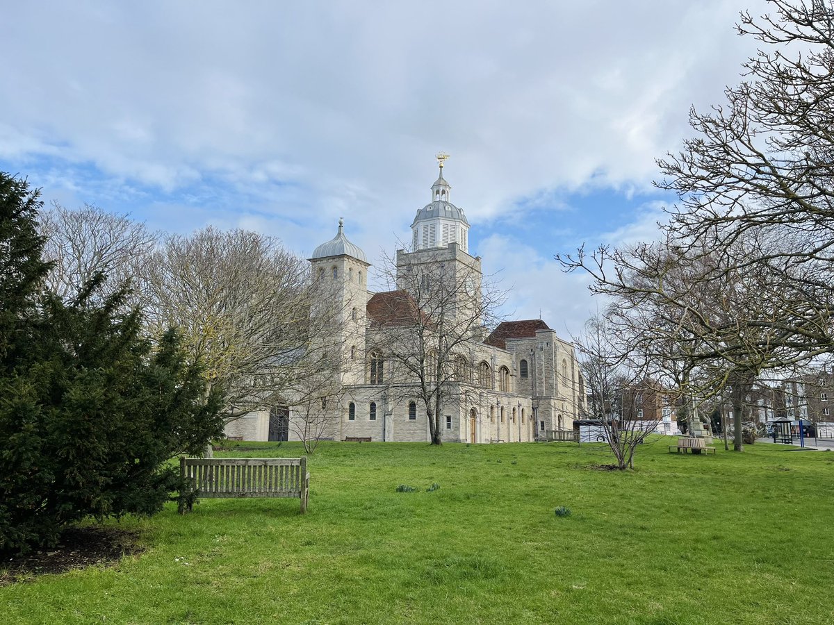 Back in town for the day #Portsmouth @PortsmouthCath