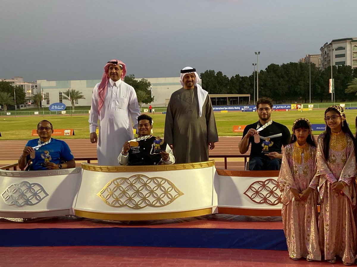 Thank you to <a href="/TeamSportsAid/">SportsAid</a> and <a href="/GetKidsGoing/">Get Kids Going!</a> for the support! Getting me this far to start the early season! On a 
Podium ! With the personal best on a 400m.