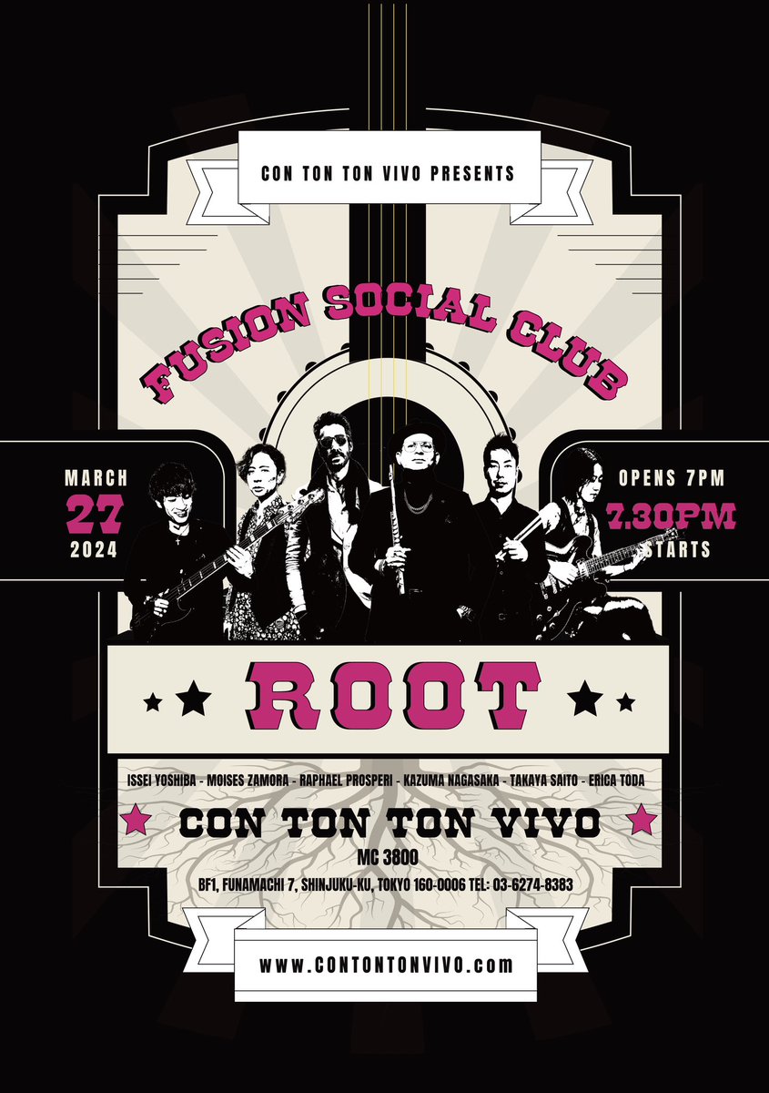 moise_zamora's tweet photo. March 27 
Place: 📍Con Ton Ton Vivo, Yotsuya, Tokyo. 
🔥🔥🔥🔥🔥🔥🔥🔥🔥 https://t.co/PrvZzpRJe6