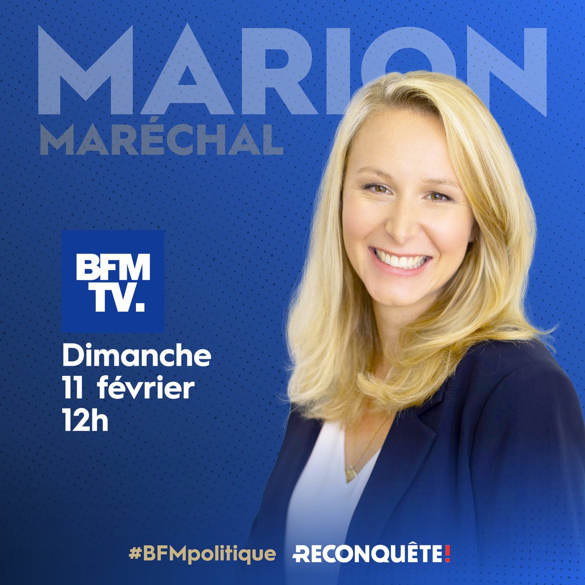Marion Maréchal est juste excellente face à un Benjamin Duhamel qui ne supporte pas la pluralité des opinions. 
#BFMpolitique #AvecMarion