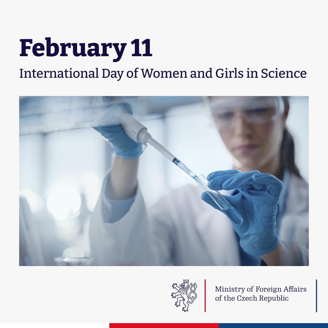 Today we celebrate the International Day of Women and Girls in Science! 👩‍🔬

We believe that there will be more and more women in science! Do you know the stories of some the 🇨🇿 successful female scientists? 

Take a look 👇🏻
hra.otevrenaveda.cz/pribeh/o-vedky…

#ScienceDiplomacy