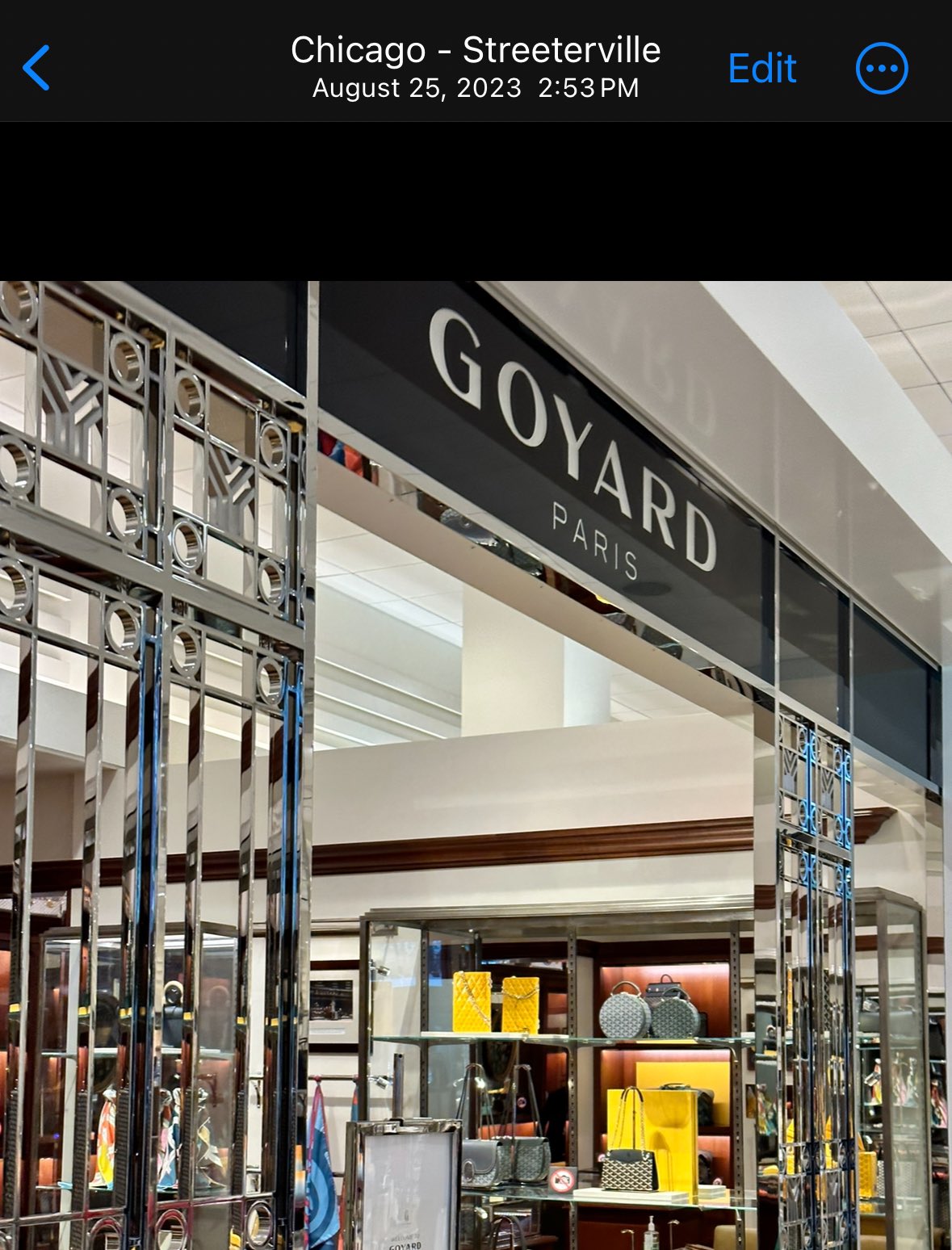 Goyard factory outlet top