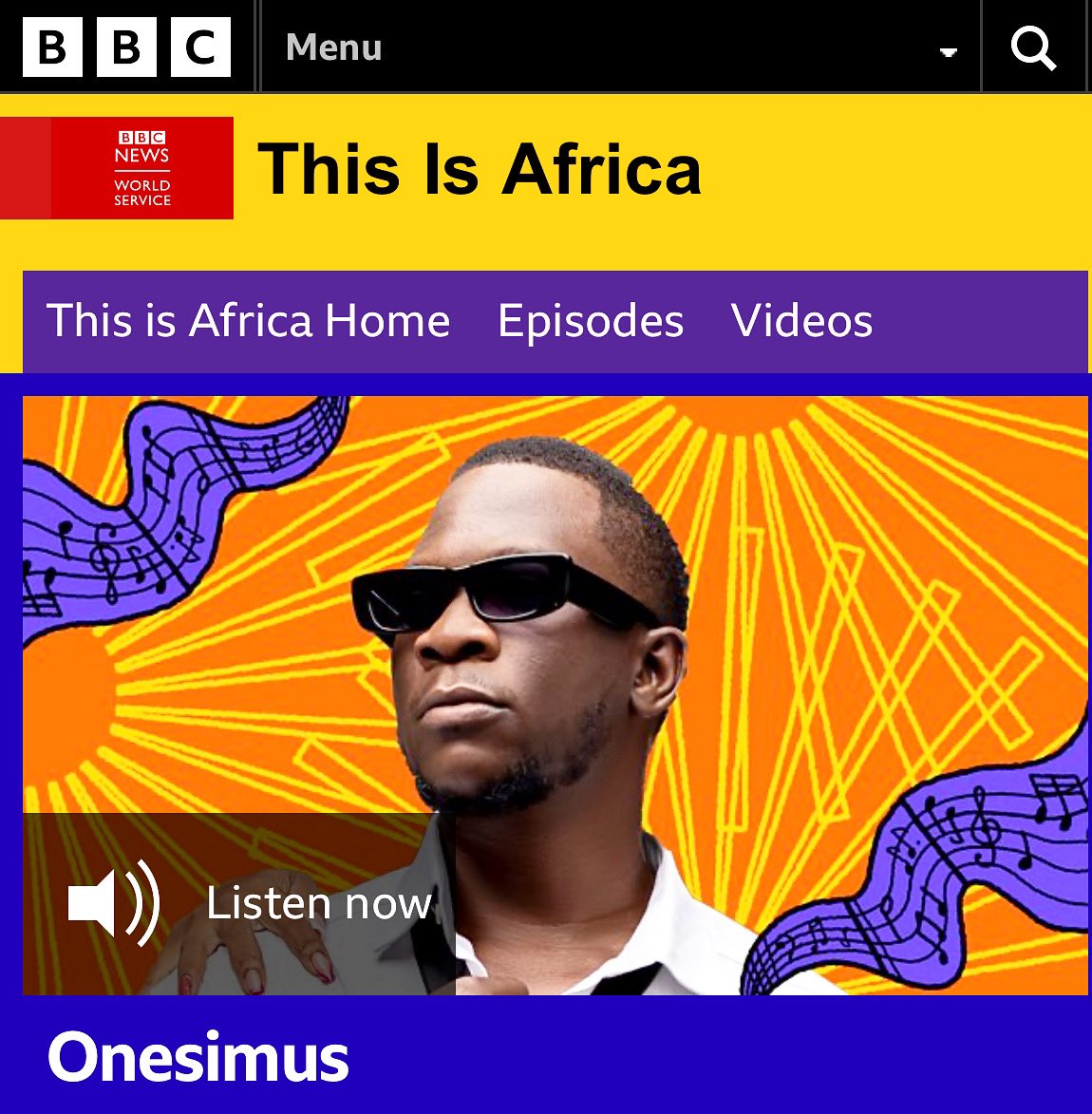 We are live on <a href="/bbcworldservice/">BBC World Service</a> with <a href="/djedu/">#AfroBoss</a> talking about my latest project “I Am Strong” EP.