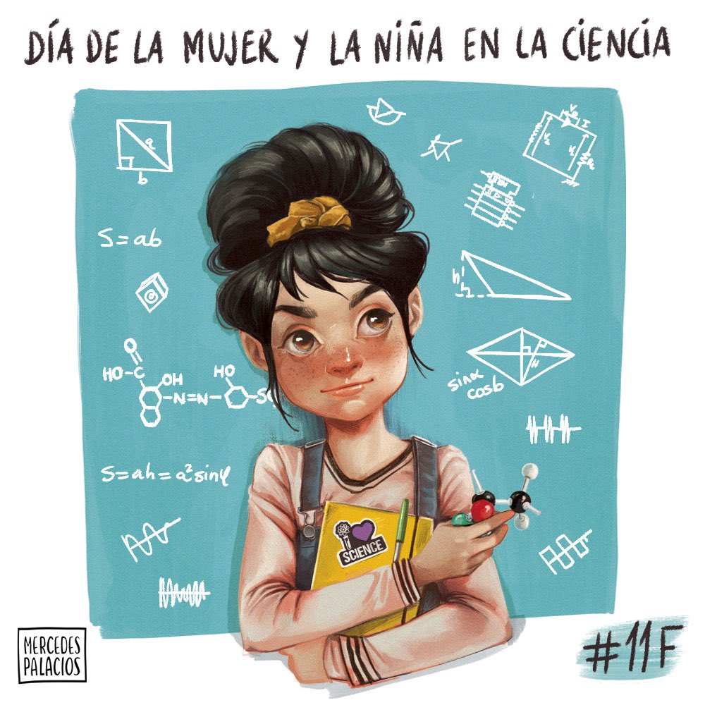 Sabemos de la importancia de tener referentes en los que fijarse cuando nos estamos formando. 

Por eso es tan importante este día: 11 de Febrero, el Día Internacional de la Mujer y la Niña en la Ciencia. 

#11F #DiaInternacionaldelamujerylaniñaenlaciencia