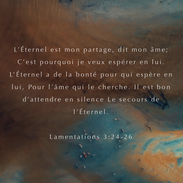ckzw's tweet photo. #Lamentations #Jeremie #LEternel #partage #bonte #silence #secours #CKZW
@lesongospelduQuebec https://t.co/pP5RT0sM5C